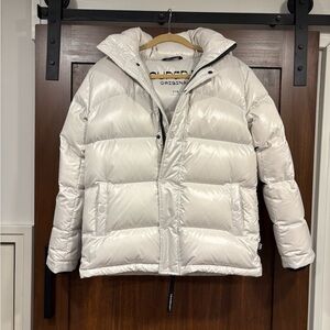 Aritzia Super Puff, like-new, XS (see notes), white